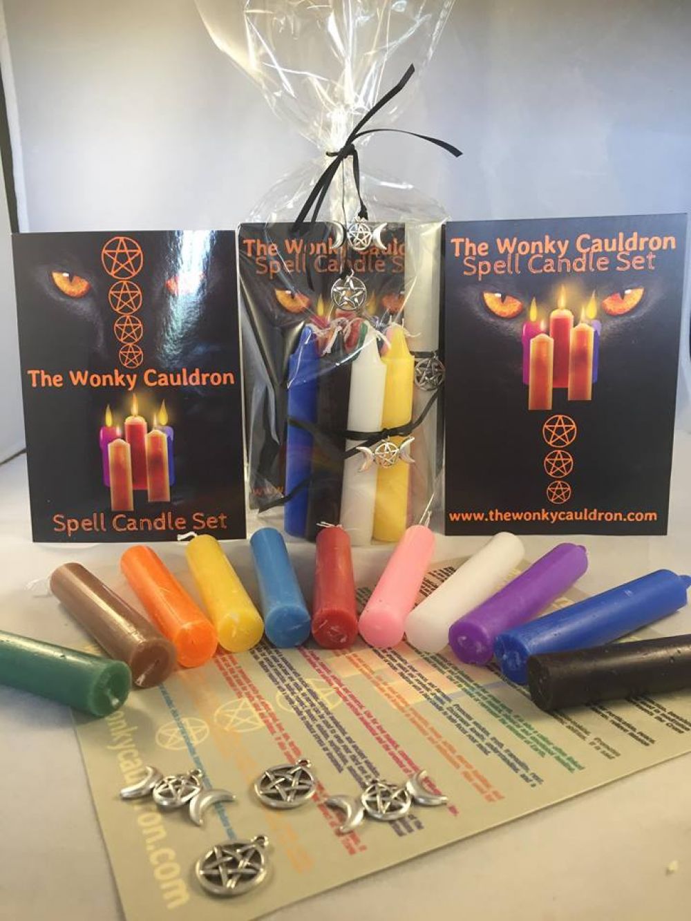 Wonky Spell Candle Set