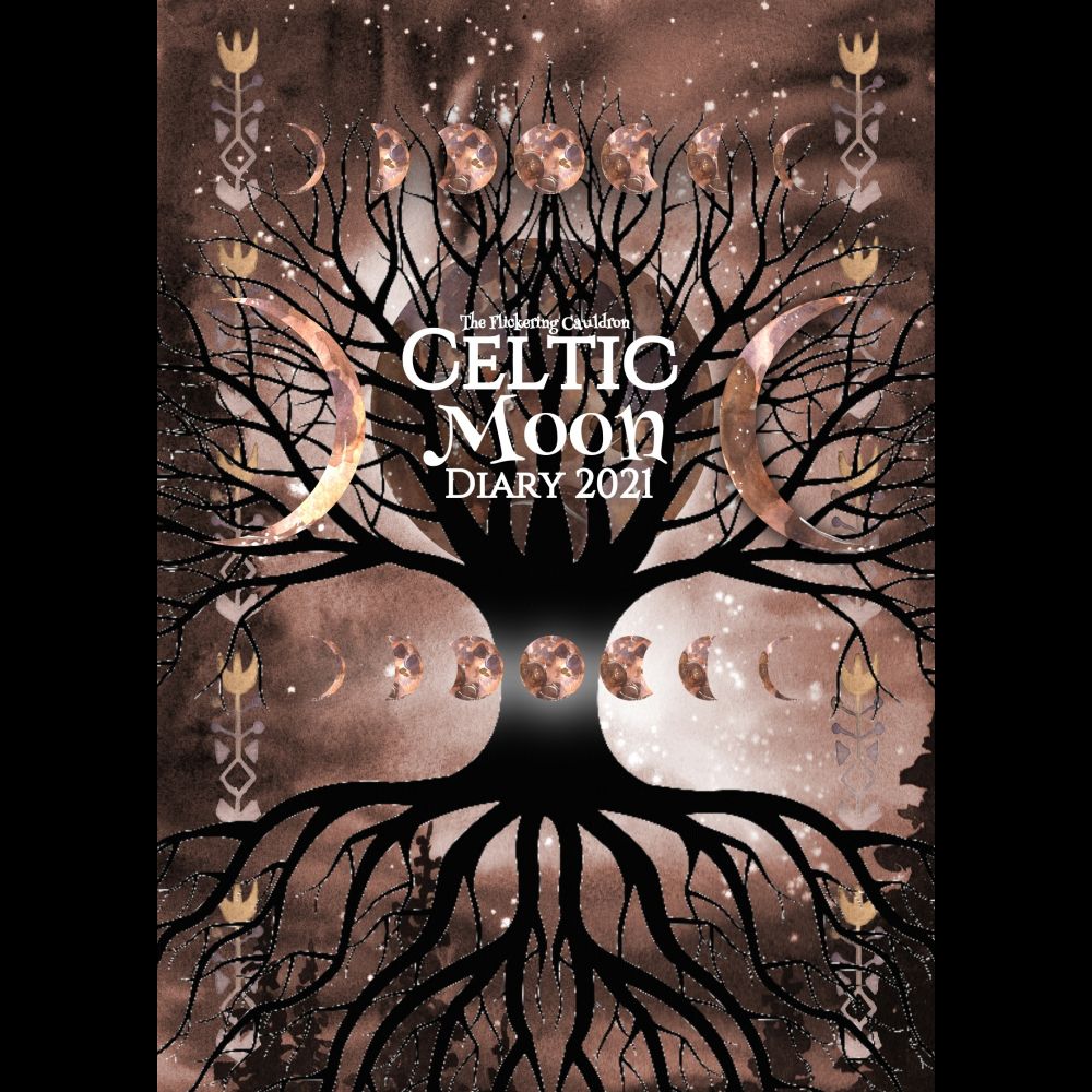 Flickering Cauldron Celtic Moon Diary 2021