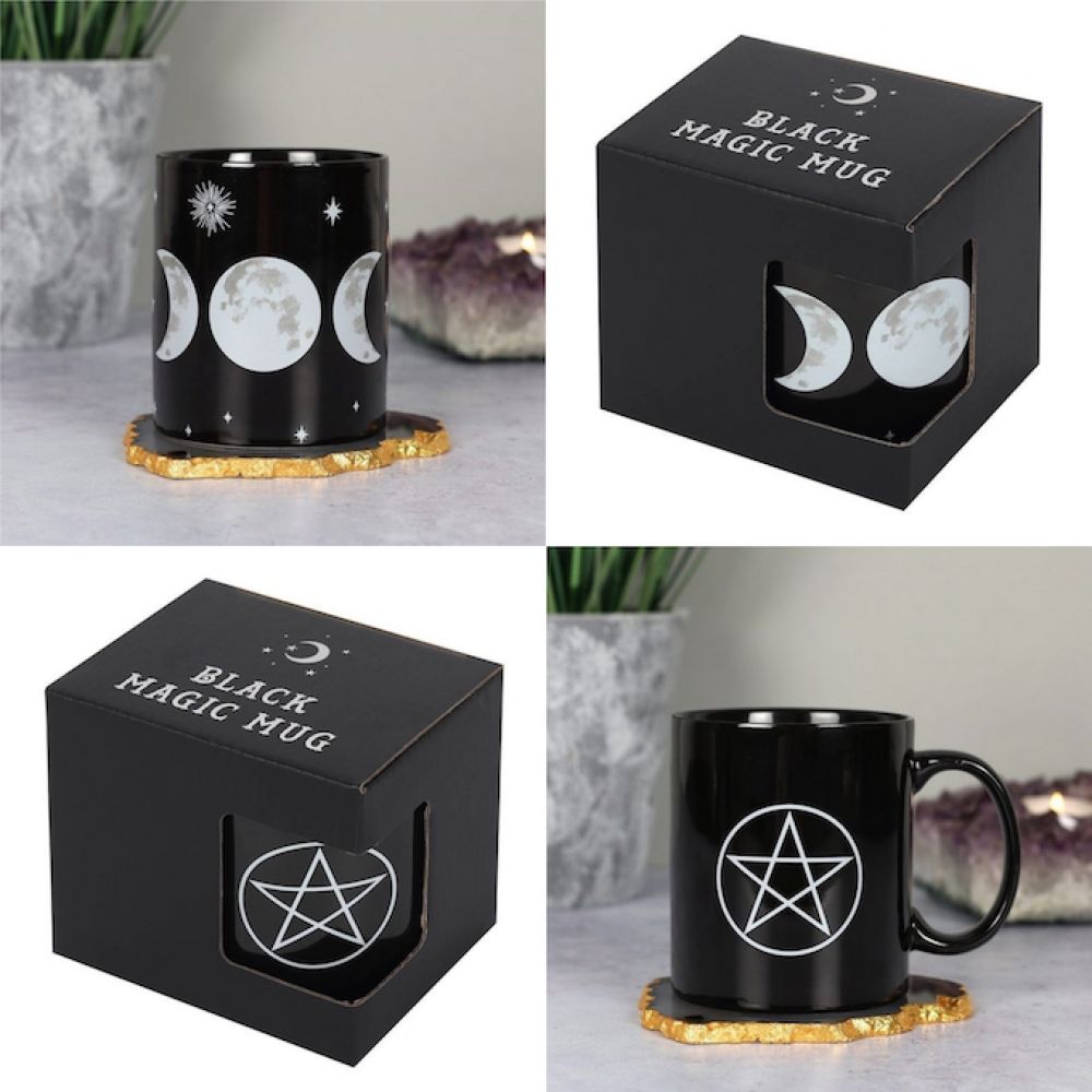 Pentagram & Triple Moon Mug Duo