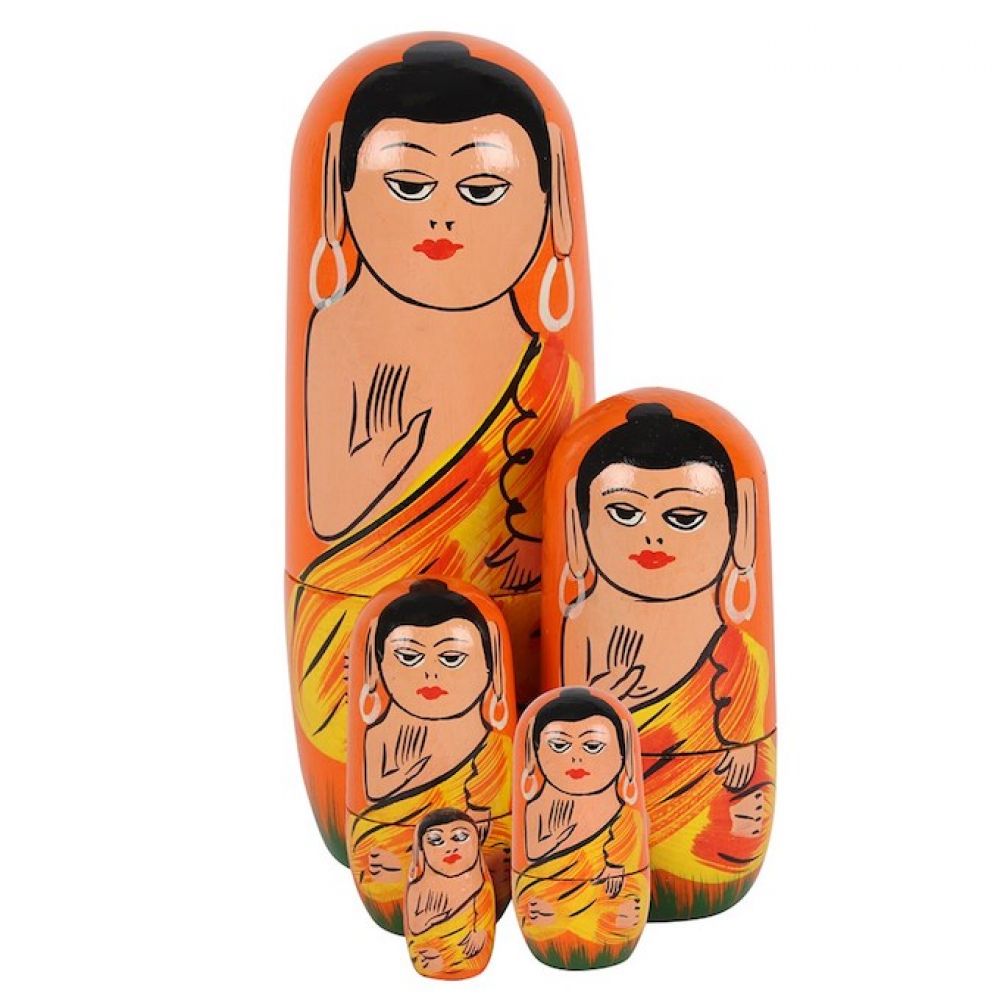 Buddha Russian Nesting Doll 
