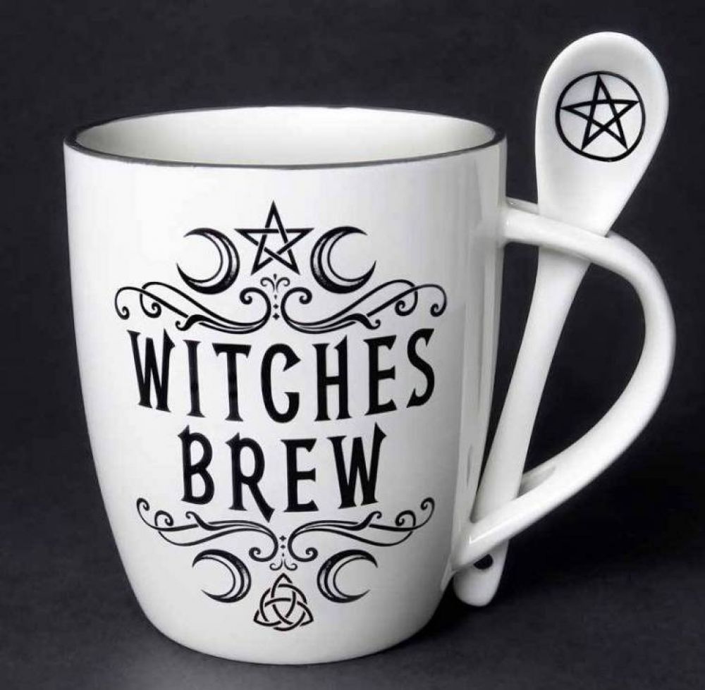 Witches Brew Mug & Spoon Set