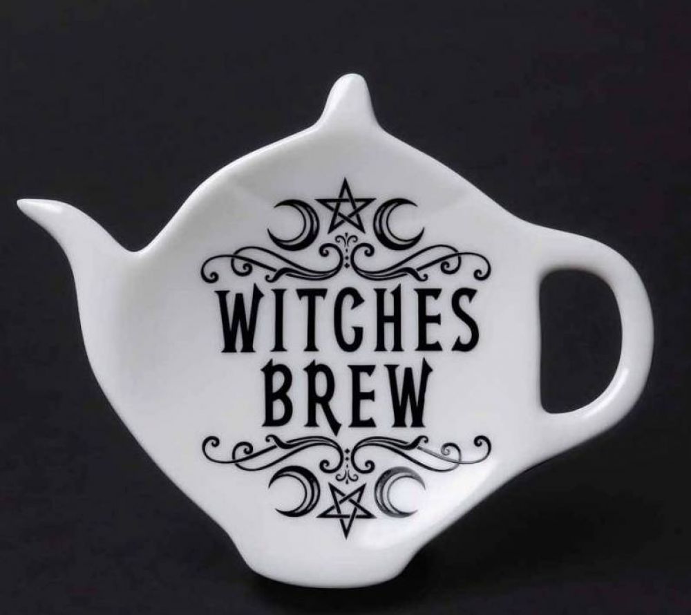 Witches Brew Tea Spoon Rest Coaster
